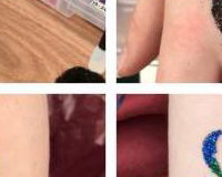 Izzy Glitter tattoo pics