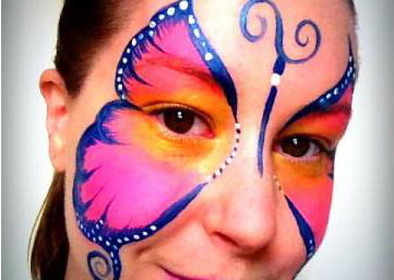 Butterfly Face Paint
