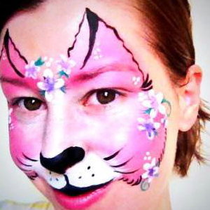 Flower Cat Face Paint