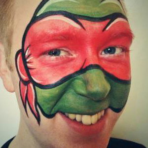 Ninja Turtle Face Paint