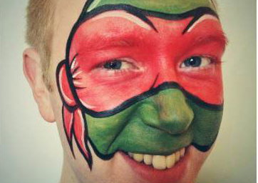 Ninja Turtle Face Paint