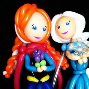 Snow Sisters Balloons