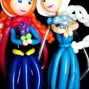 Snow Sisters Balloons