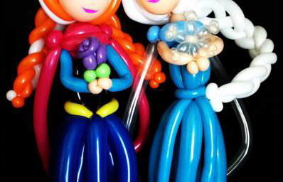 Snow Sisters Balloons