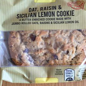 Oat, Raisin & Sicilian Lemon Cookie
