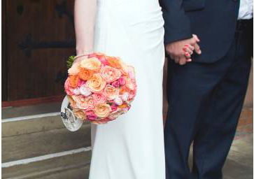 Flowers on the Steps.