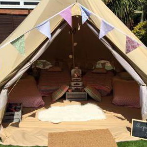 Vintage Dens Sleepover Tent 