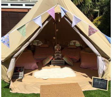 Vintage Dens Sleepover Tent 