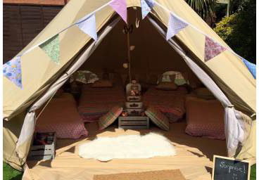 Vintage Dens Sleepover Tent 