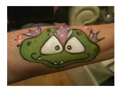 Janet Allen Face Painting logo