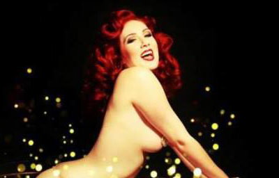 BURLESQUE CHAMPAGNE GLASS 