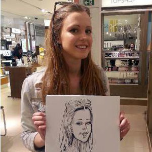 Caricature on Corporate Event