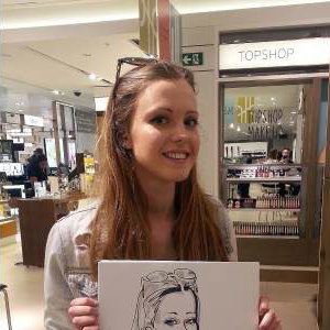 Caricature on Corporate Event