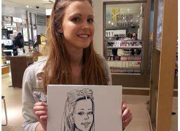 Caricature on Corporate Event