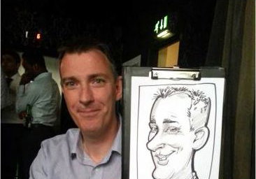 Birthday Party Caricature