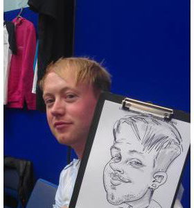 Students Event Caricature