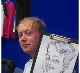 Students Event Caricature