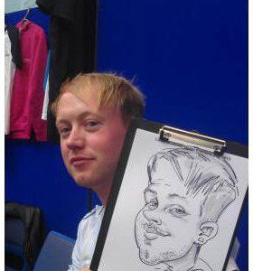 Students Event Caricature