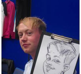 Students Event Caricature