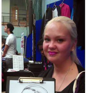 Caricature of a Girl