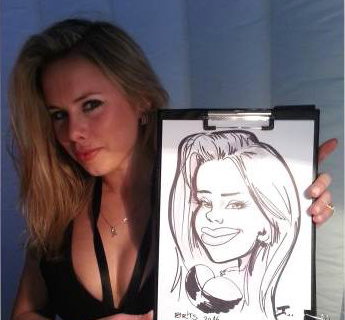 BAFTA Awords Caricatures