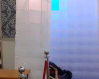 White booth