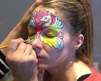 Painting Birthday girl