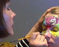 Painting Birthday girl
