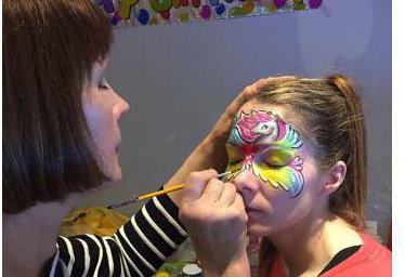 Painting Birthday girl