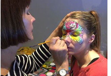 Painting Birthday girl