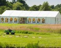 Wedding marquee hire at the Yorkshire Arboretum