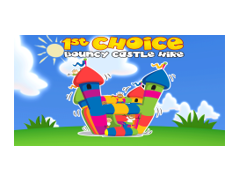 1st Choice Bouncy Castle Hire logo