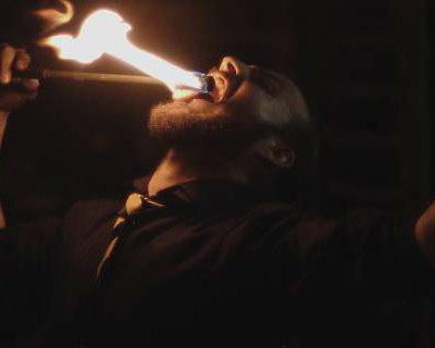ADam - fire eat - new mills 1