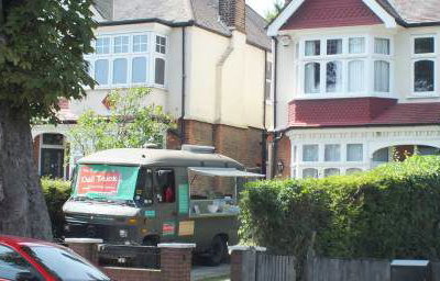Catering in a tight space at an inner London house