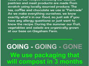 The Deli Truck food and packaging Philosophy