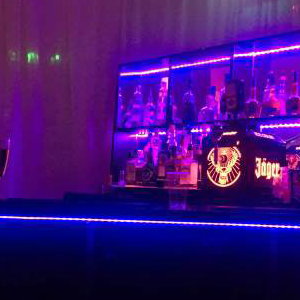 Black mirrored led bar Devoted Deluxe