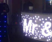 Led Mobile Bar / Mr & Mrs