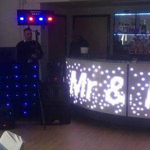Led Mobile Bar / Mr & Mrs