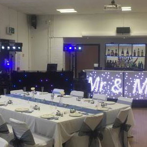 Led Mobile Bar / Mr & Mrs