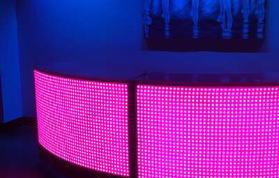 Pink led bar 2