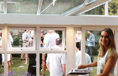 Buffet for garden party