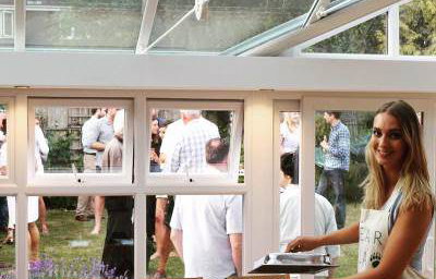 Buffet for garden party