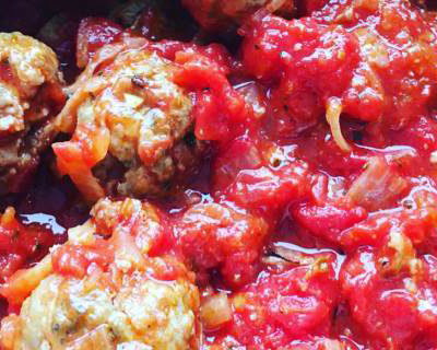 Gluten Free Meatballs - Can be served in a Bun or a pot