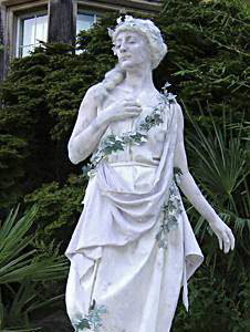 White marble Roman lady 