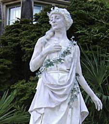 White marble Roman lady 