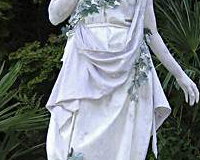 White marble Roman lady
