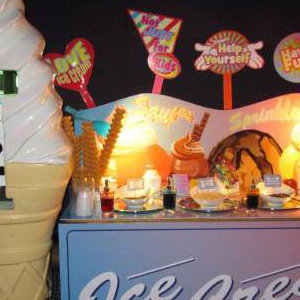 Ice Cream Factory with structure