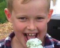 little boy ice cream