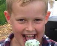 little boy ice cream