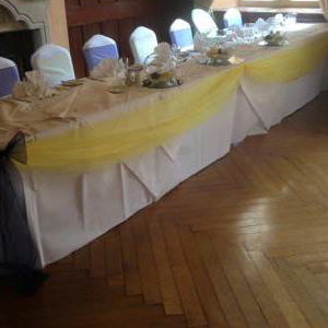 Top Table Swagging